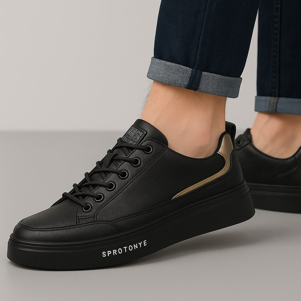 Tênis Casual Masculino Dom Veste Sprotonye Preto