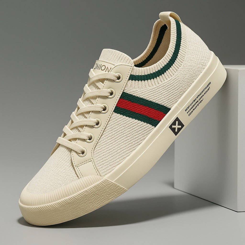 Tênis Casual Masculino Dom Veste Firenze Caqui