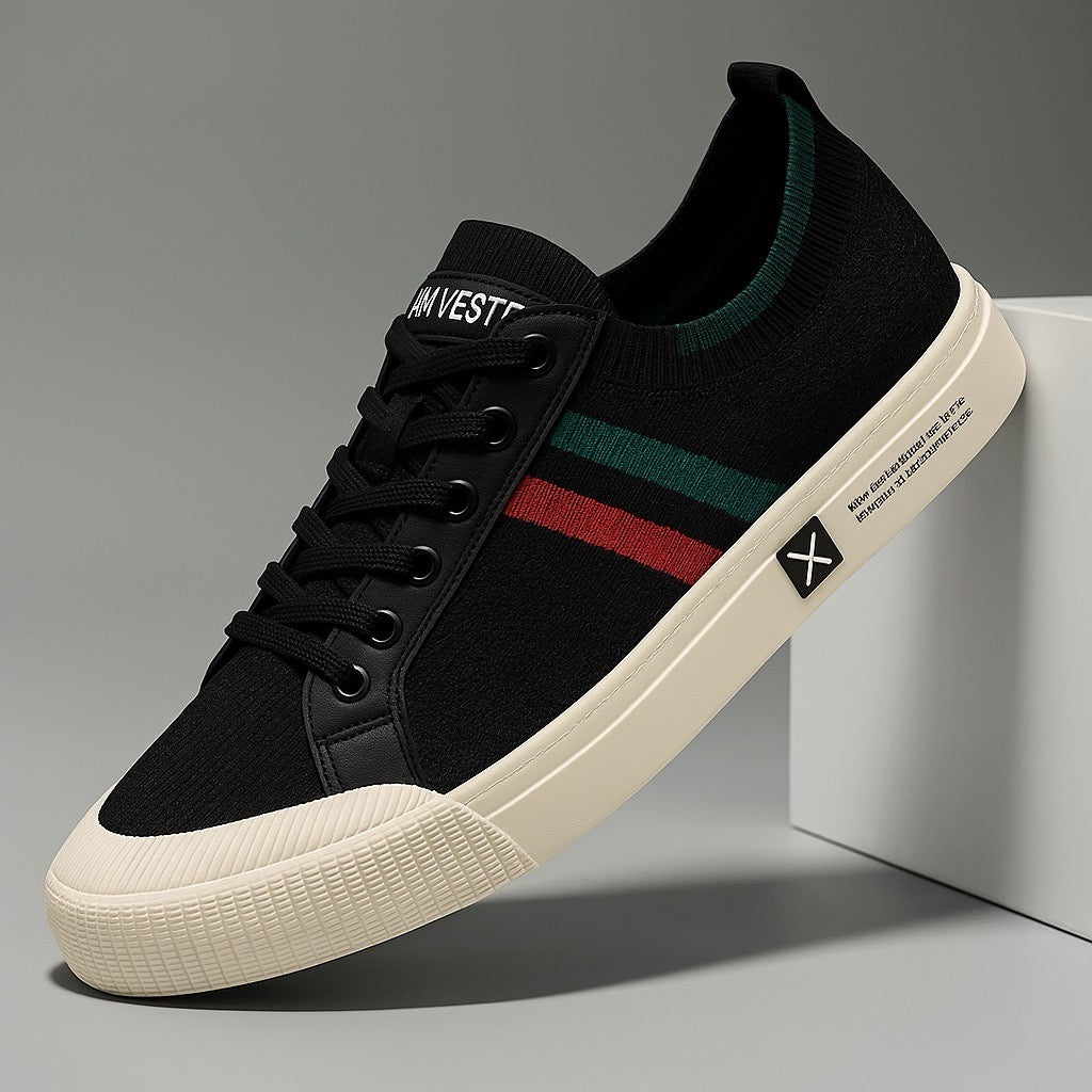 Tênis Casual Masculino Dom Veste Firenze Preto