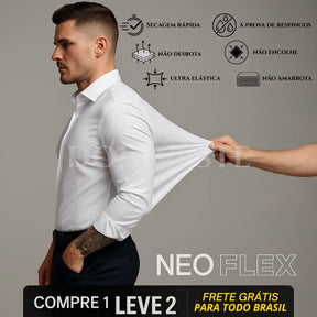 Camisa Social NeoFlex™  [COMPRE 1 & LEVE 2]