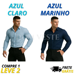 Camisa Social NeoFlex™  [COMPRE 1 & LEVE 2]