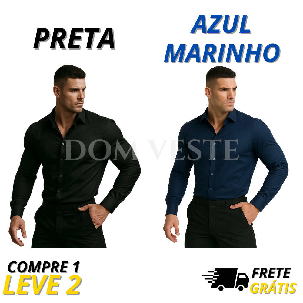Camisa Social NeoFlex™  [COMPRE 1 & LEVE 2]