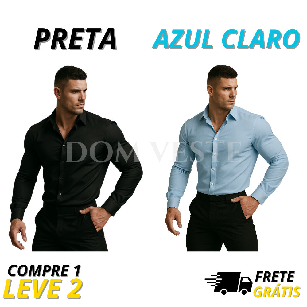 Camisa Social NeoFlex™  [COMPRE 1 & LEVE 2]