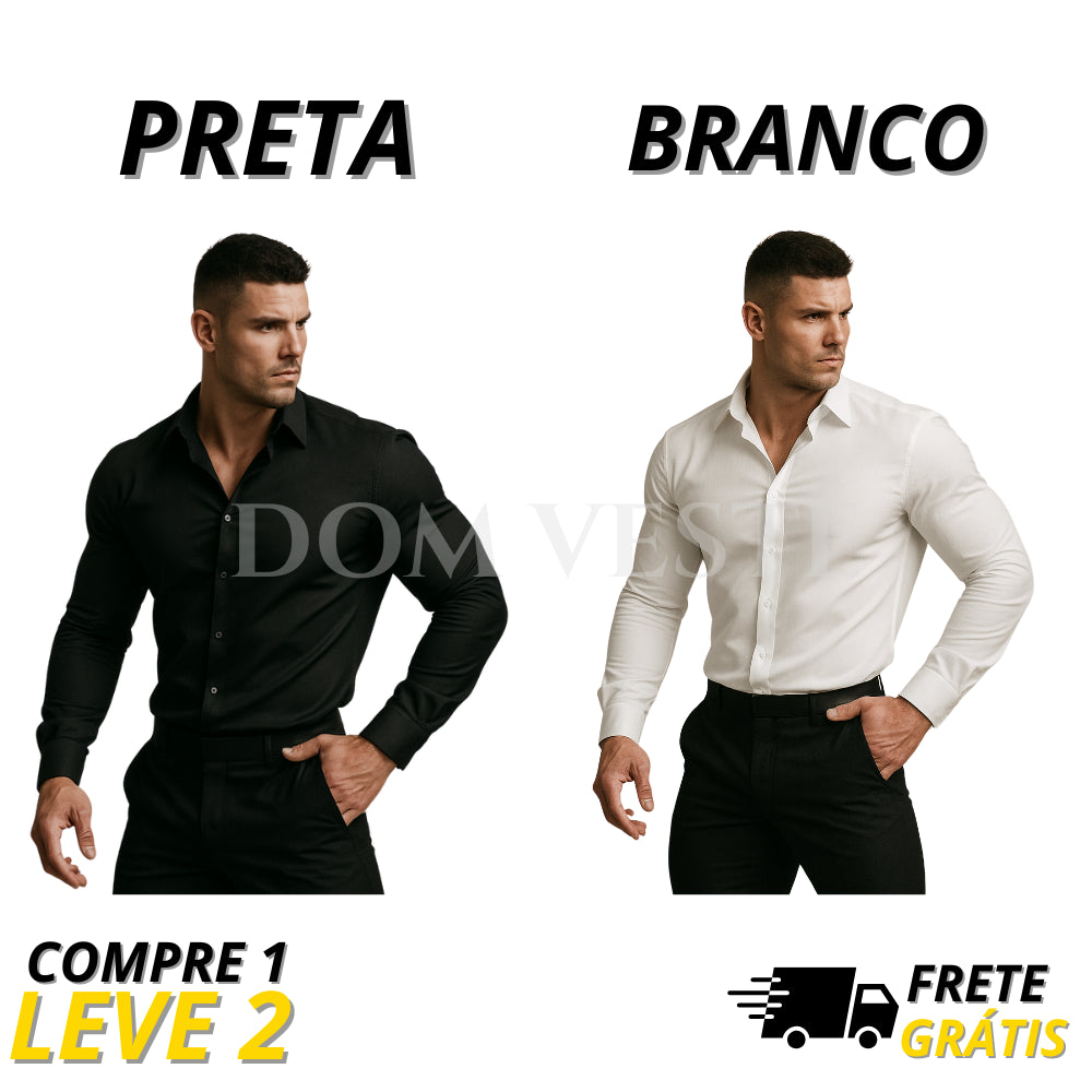 Camisa Social NeoFlex™  [COMPRE 1 & LEVE 2]