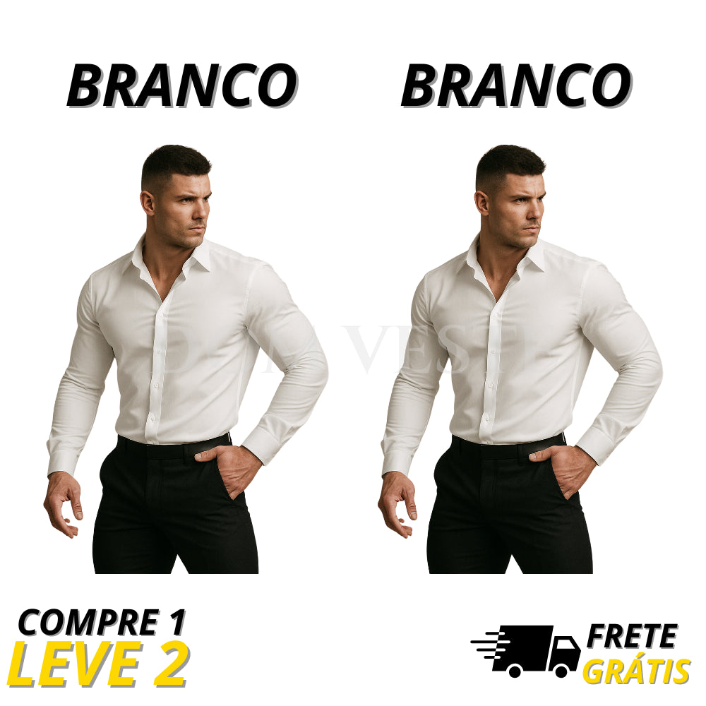 Camisa Social NeoFlex™  [COMPRE 1 & LEVE 2]