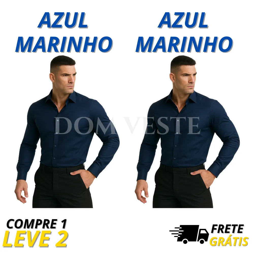 Camisa Social NeoFlex™  [COMPRE 1 & LEVE 2]