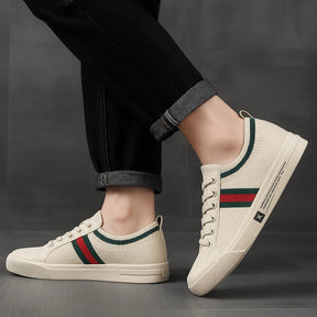 Tênis Casual Masculino Dom Veste Firenze Caqui